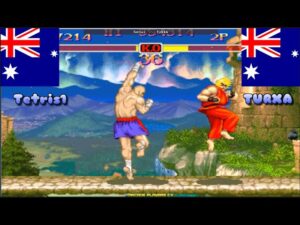Super Street Fighter 2 Turbo ➤ Tetris1 (Australia) vs TURXA (Australia) スーパーストリートファイターII X
