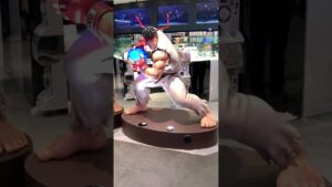 ストリートファイター リュウ 真空波動拳 #capcomstoretokyo #shorts