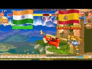 Super Street Fighter 2 Turbo ➤ kenruy25 (India) vs alvaro3555 (Spain) スーパーストリートファイターII X