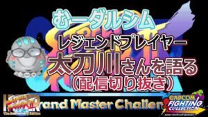 むーダルシムがレジェンドプレイヤー「太刀川さん」を語る　ハイパーストリートファイター２　カプコン　ファイティングコレクション（steam版）