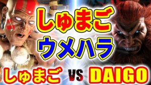 ストリートファイター6【しゅまご (ダルシム) VS ウメハラ (豪鬼)】しゅまご (DHALSIM) VS DAIGO (AKUMA) SFVI スト6