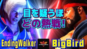 ストリートファイター6✨EndingWalker [エド] Vs ビッグバード リュウ] 目を疑うほどの熱戦！ | SF6✨EndingWalker [Ed] Vs Bigbird [Ryu]✨スト6