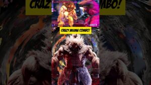 CRAZY AKUMA COMBO! Street Fighter 6